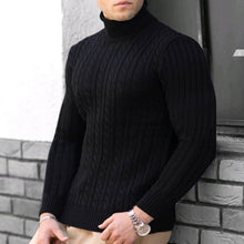 Laden Sie das Bild in den Galerie-Viewer, Lässiger Langärmliger Rollkragenpullover für Herren