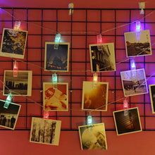 Laden Sie das Bild in den Galerie-Viewer, LED-Lichterkette mit Clip
