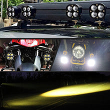 Laden Sie das Bild in den Galerie-Viewer, Quadratischer zweifarbiger Autoscheinwerfer