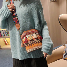 Laden Sie das Bild in den Galerie-Viewer, Damen Ethnische Beuteltasche mit Quaste