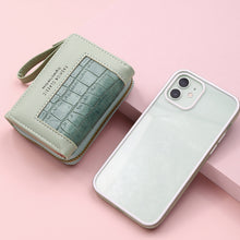 Laden Sie das Bild in den Galerie-Viewer, Damen Lässige Geldbörse mit mehreren Kartenfächern und Reißverschluss