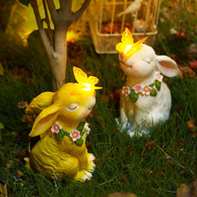 Laden Sie das Bild in den Galerie-Viewer, Ostern Solarbetriebenes LED-Kaninchen-Gartenlicht