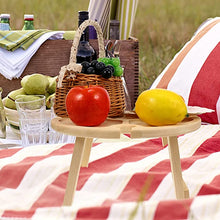 Laden Sie das Bild in den Galerie-Viewer, Klappbarer Picknicktisch aus Holz