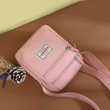 Laden Sie das Bild in den Galerie-Viewer, Mehrlagige leichte kleine quadratische Umhängetasche mit großem Fassungsvermögen