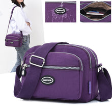 Laden Sie das Bild in den Galerie-Viewer, Neue Wasserdichte Einfarbige Umhängetasche