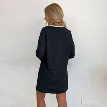 Laden Sie das Bild in den Galerie-Viewer, Lässiges Spitze-Sweatshirtkleid