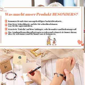 Rosafarbenes Armband mit herzförmigem Anhänger