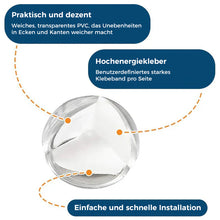Laden Sie das Bild in den Galerie-Viewer, Transparenter Anti-Kollisions-Eckenschutz