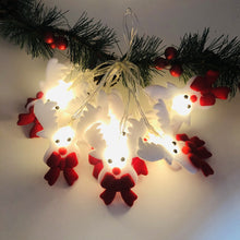 Laden Sie das Bild in den Galerie-Viewer, Weihnachten Plüsch Schneemann Lichterketten
