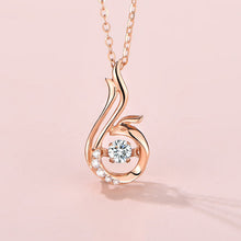 Laden Sie das Bild in den Galerie-Viewer, S925 Phönix-Tanz-Halskette