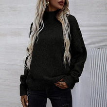 Laden Sie das Bild in den Galerie-Viewer, Damen Pullover mit Rollkragen