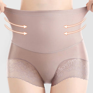 Seidiges Höschen mit hoher Taille