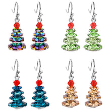 Laden Sie das Bild in den Galerie-Viewer, Kreative Weihnachtsbaumohrringe