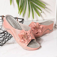 Laden Sie das Bild in den Galerie-Viewer, Sommerliche Blumen-Sandalen Mit Weicher Sohle