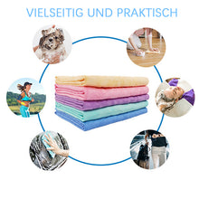 Laden Sie das Bild in den Galerie-Viewer, Verdicktes Weiches Schnelltrocknendes Handtuch Für Haustiere