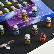 Laden Sie das Bild in den Galerie-Viewer, Sternenhimmel Glasstift-Tinten-Set