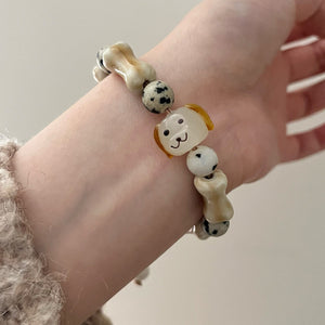 Welpen Keramik Armband