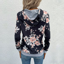 Laden Sie das Bild in den Galerie-Viewer, Langarm-Sweatshirt mit Kapuze