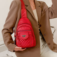 Laden Sie das Bild in den Galerie-Viewer, Einfache Umhängetasche aus weichem Leder