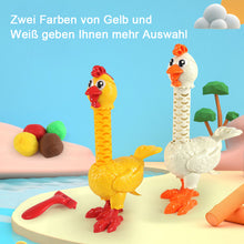 Laden Sie das Bild in den Galerie-Viewer, Lufttocknender fabiger Ton in Spielzeughühn für Kinder