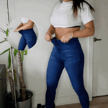 Laden Sie das Bild in den Galerie-Viewer, Stretch Jeans mit hoher Taille
