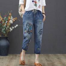 Laden Sie das Bild in den Galerie-Viewer, Lässige Retro-Jeans für Damen