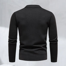 Laden Sie das Bild in den Galerie-Viewer, Modischer Lässiger Strickpullover mit Rundhalsausschnitt