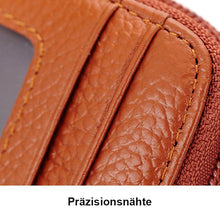 Laden Sie das Bild in den Galerie-Viewer, RFID Kartenhalter für diebstahlschutzbürste aus leder