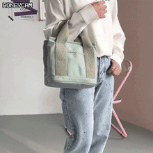 Laden Sie das Bild in den Galerie-Viewer, Canvas Tasche Tragetasche