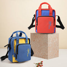 Laden Sie das Bild in den Galerie-Viewer, Lässige Umhängetasche Aus Nylon In Kontrastfarbe