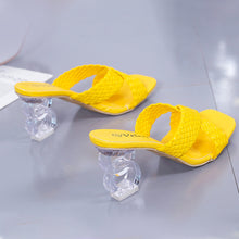 Laden Sie das Bild in den Galerie-Viewer, Damen Sommer Sandalen mit hohem Absatz