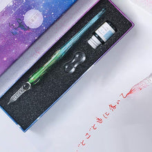 Laden Sie das Bild in den Galerie-Viewer, Sternenhimmel Glasstift-Tinten-Set