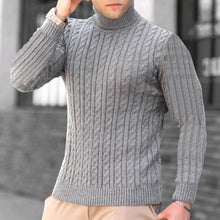 Laden Sie das Bild in den Galerie-Viewer, Lässiger Langärmliger Rollkragenpullover für Herren