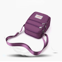 Laden Sie das Bild in den Galerie-Viewer, Wasserdichte leichte Nylon-Umhängetasche mit großer Kapazität