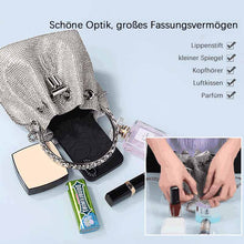 Laden Sie das Bild in den Galerie-Viewer, Diamant-Umhängetasche mit Kordelzug