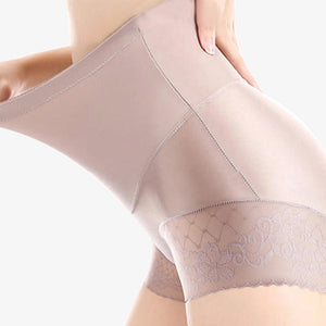 Seidiges Höschen mit hoher Taille