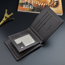 Laden Sie das Bild in den Galerie-Viewer, Herr kurze modische lässige Geldbörse mit mehreren Karten
