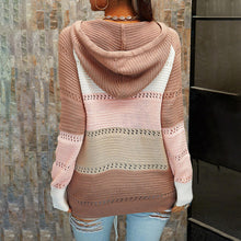 Laden Sie das Bild in den Galerie-Viewer, Kontrast-Pullover zum Schnüren
