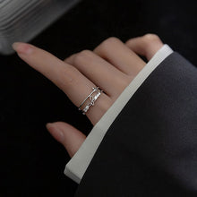 Laden Sie das Bild in den Galerie-Viewer, Doppelter Schmetterlings-Diamantring