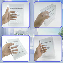 Laden Sie das Bild in den Galerie-Viewer, Buchförmige Vase aus Acryl