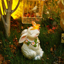 Laden Sie das Bild in den Galerie-Viewer, Ostern Solarbetriebenes LED-Kaninchen-Gartenlicht