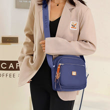 Laden Sie das Bild in den Galerie-Viewer, Lässige leichte Umhängetasche mit mehreren Taschen für Damen
