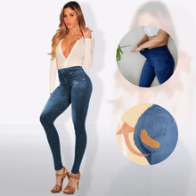 Laden Sie das Bild in den Galerie-Viewer, Stretch Jeans mit hoher Taille