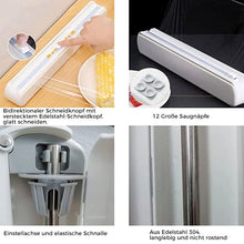 Laden Sie das Bild in den Galerie-Viewer, Plastikfolienspender mit Schneidevorrichtung