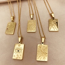 Laden Sie das Bild in den Galerie-Viewer, Tarot Glückshalskette