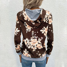 Laden Sie das Bild in den Galerie-Viewer, Langarm-Sweatshirt mit Kapuze
