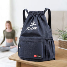 Laden Sie das Bild in den Galerie-Viewer, Verstellbarer Outdoor-Reiserucksack mit Kordelzug