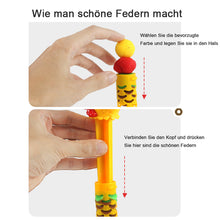 Laden Sie das Bild in den Galerie-Viewer, Lufttocknender fabiger Ton in Spielzeughühn für Kinder