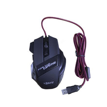 Laden Sie das Bild in den Galerie-Viewer, Einhändige farbenfrohe Gaming-Tastatur und -Maus