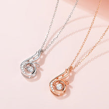 Laden Sie das Bild in den Galerie-Viewer, S925 Phönix-Tanz-Halskette
